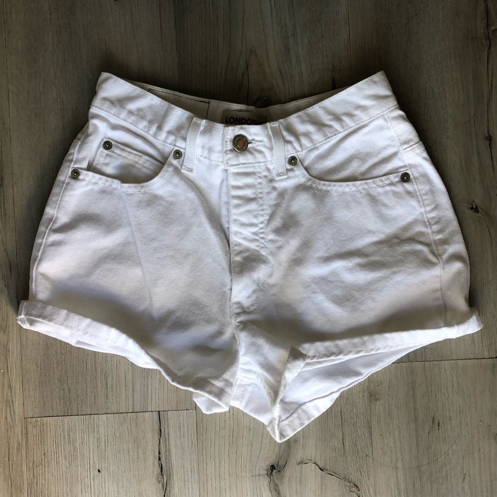 Vintage London Jean High Waisted Shorts